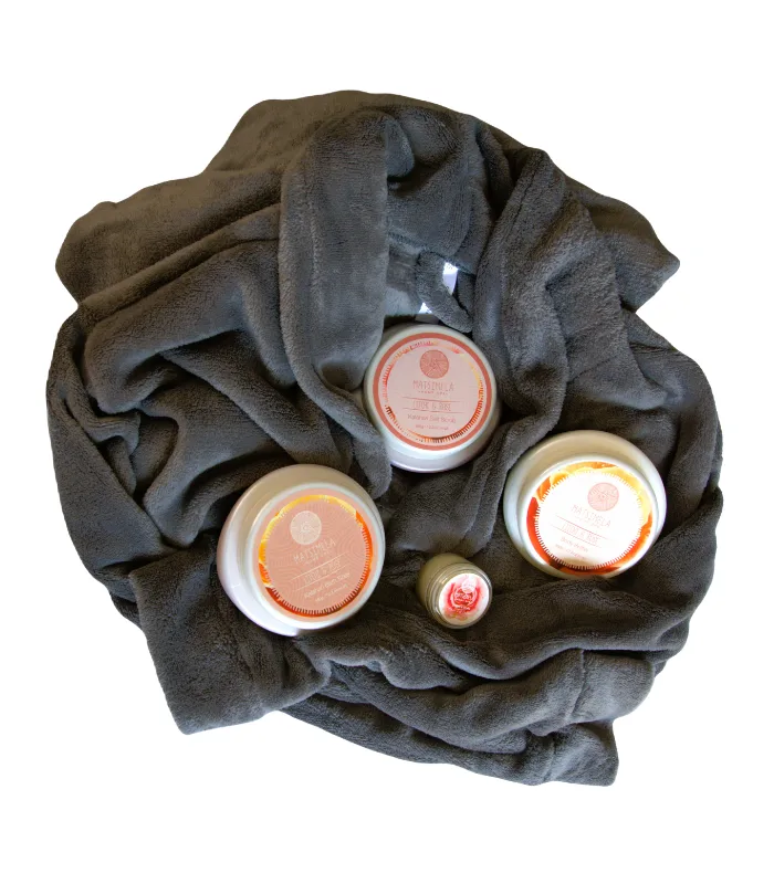 Serenity Fleece Gown Gift Set Serenity Fleece Gown Gift Set